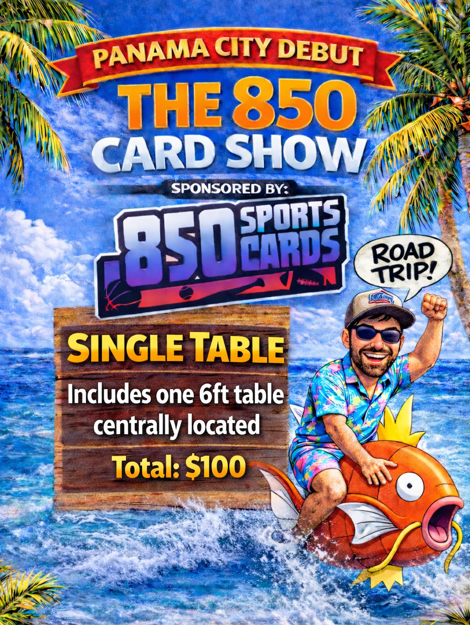 SINGLE TABLE - June 19 & 20, 2026 (Panama City Show)