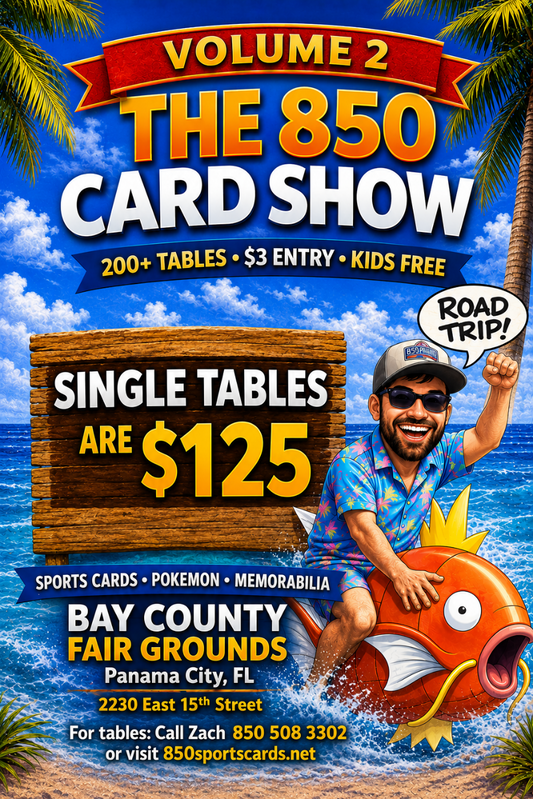SINGLE TABLE - August 28 & 29, 2026 (Panama City Show)