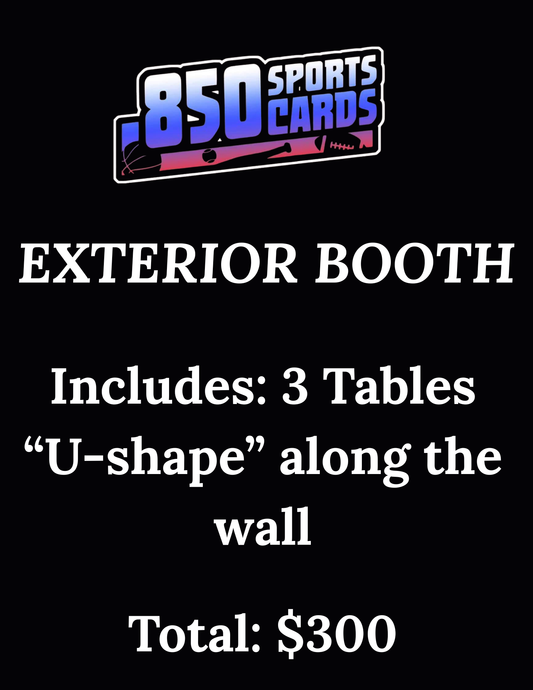 EXTERIOR BOOTH - APRIL 24 & 25, 2026