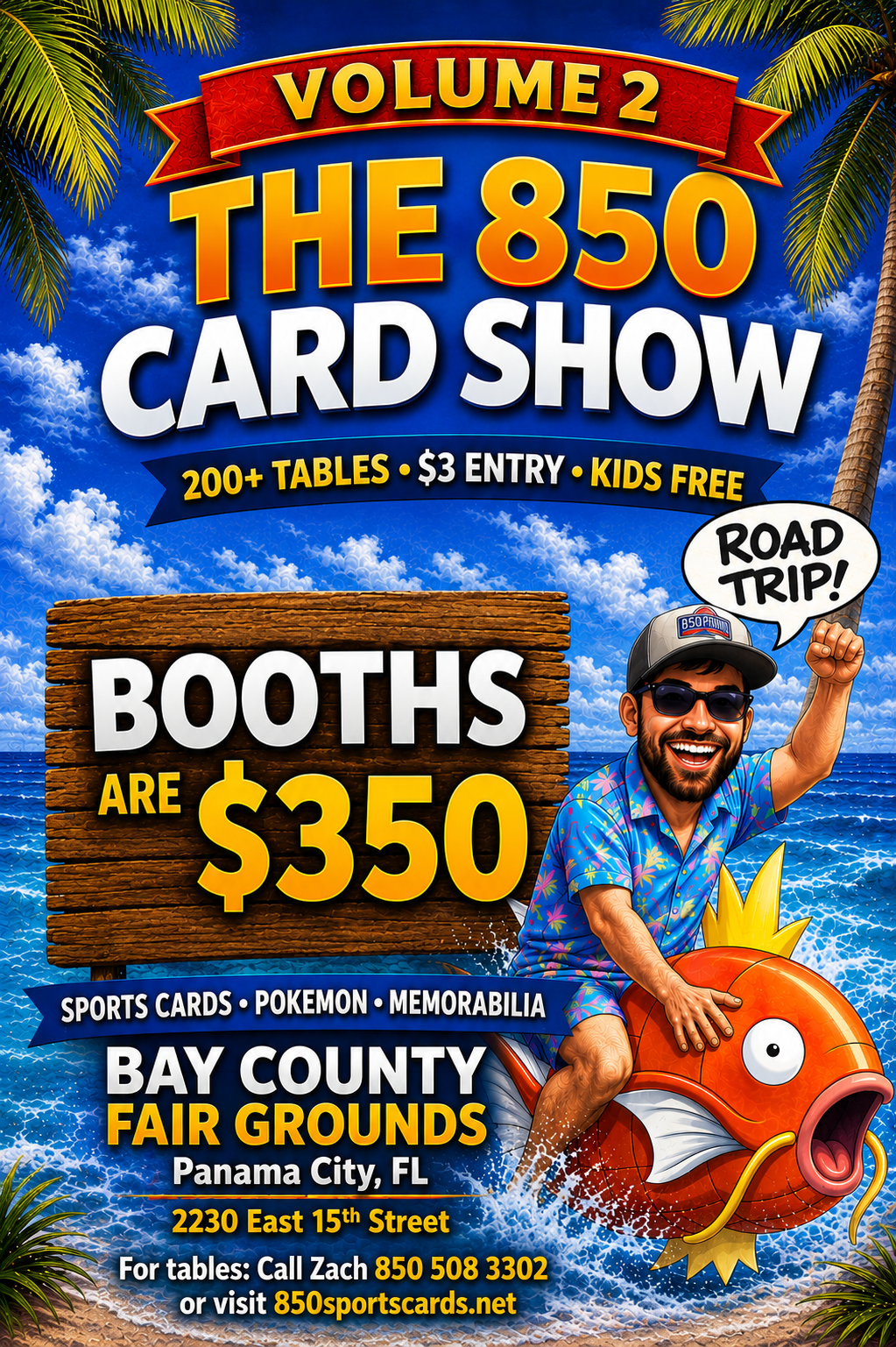 WALL BOOTH - August 28 & 29, 2026 (Panama City Show)